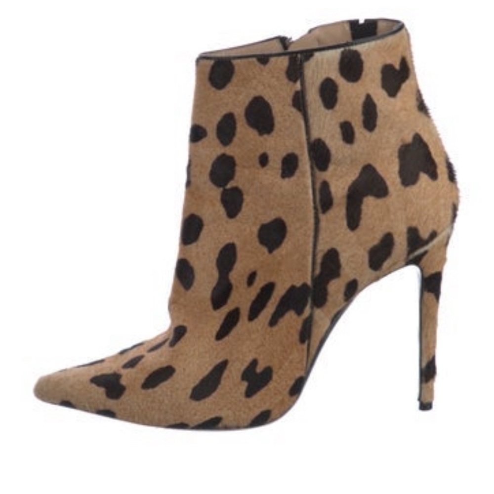 Barbara Bui Ponhair Animal Print Boots
